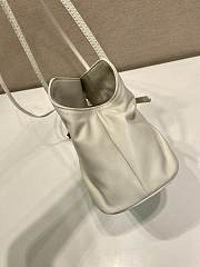 Kitlife Prada Cloud Bag White 1BG586 25x17.5x11.5cm - 2
