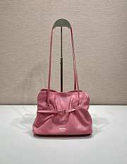 Kitlife Prada Cloud Bag Pink 1BG586 25x17.5x11.5cm - 1