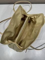Kitlife Prada Cloud Bag Light Yellow 1BG586 25x17.5x11.5cm - 3