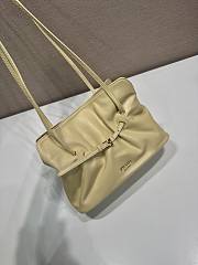 Kitlife Prada Cloud Bag Light Yellow 1BG586 25x17.5x11.5cm - 2