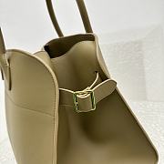Kitlife The Row Margaux 15 Tote Bag Olive Green 38.5x16x30cm - 6