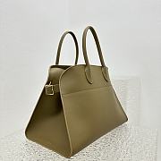 Kitlife The Row Margaux 15 Tote Bag Olive Green 38.5x16x30cm - 5