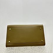 Kitlife The Row Margaux 15 Tote Bag Olive Green 38.5x16x30cm - 4