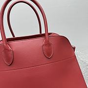Kitlife The Row Margaux 15 Tote Bag Red 38.5x16x30cm - 5