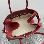 Kitlife The Row Margaux 15 Tote Bag Red 38.5x16x30cm - 2