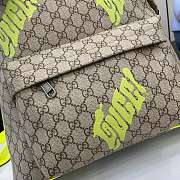 Kitlife Gucci Backpack With Green Print 834466 36.5x41x18cm - 2