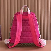 Kitlife Gucci Backpack With Pink Print 834466 36.5x41x18cm - 6
