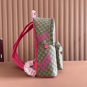 Kitlife Gucci Backpack With Pink Print 834466 36.5x41x18cm - 5