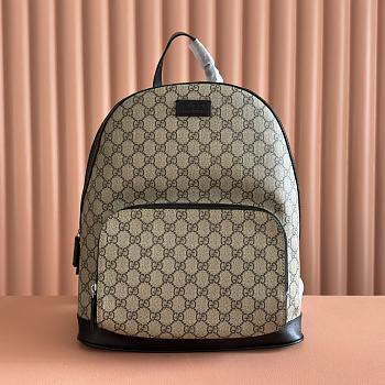 Kitlife Gucci GG Supreme Backpack Beige 406370 32x40x14.5cm