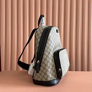 Kitlife Gucci GG Supreme Backpack Beige 406370 32x40x14.5cm - 5