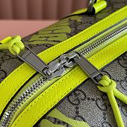 Kitlife Gucci Duffle Bag With Green Print 834962 44x29x23cm - 3