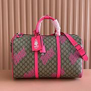 Kitlife Gucci Duffle Bag With Pink Print 834962 44x29x23cm - 1