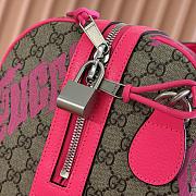 Kitlife Gucci Duffle Bag With Pink Print 834962 44x29x23cm - 3
