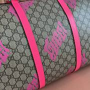 Kitlife Gucci Duffle Bag With Pink Print 834962 44x29x23cm - 2