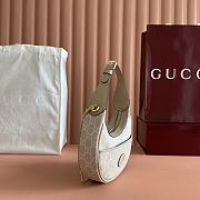 Kitlife Gucci Ophidia Small Shoulder Bag White 726843 22x12.5x5cm - 5
