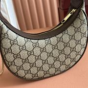 Kitlife Gucci Ophidia Small Shoulder Bag Beige and Dark Brown GG Monogram 838463 20x14.5x4cm - 3