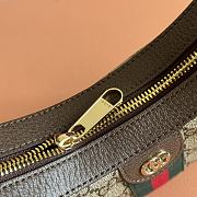 Kitlife Gucci Ophidia Small Shoulder Bag Beige and Dark Brown GG Monogram 838463 20x14.5x4cm - 2