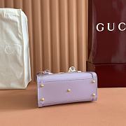 Kitlife Gucci Diana Small Tote Bag Purple 832936 20x16x10cm - 4