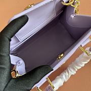 Kitlife Gucci Diana Small Tote Bag Purple 832936 20x16x10cm - 6