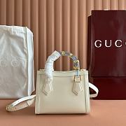 Kitlife Gucci Diana Small Tote Bag White 832936 20x16x10cm - 2