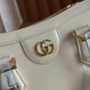 Kitlife Gucci Diana Small Tote Bag White 832936 20x16x10cm - 4