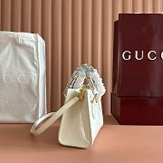 Kitlife Gucci Diana Small Tote Bag White 832936 20x16x10cm - 5