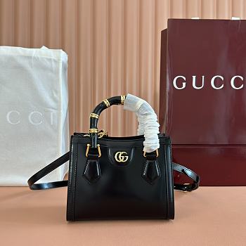 Kitlife Gucci Diana Small Tote Bag Black 832936 20x16x10cm 
