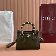 Kitlife Gucci Diana Small Tote Bag Dark Green 832936 20x16x10cm - 1