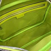 Kitlife Gucci Crossbody Bag With Green Print 27x18x7.5cm - 2