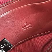Kitlife Gucci GG Marmont Hear Bag Red 837753 13.5x11.5x2.5cm - 2