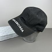 Kitlife Balenciaga Logo Baseball Cap in Grey/Purple/Black - 6