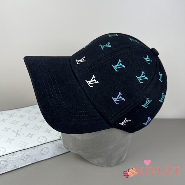 Kitlife Louis Vuitton Blason Shading Denim Black - 1