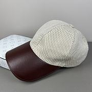 Kitlife Hermes Classic H Baseball Cap in Orange / Black / Dark Brown - 3