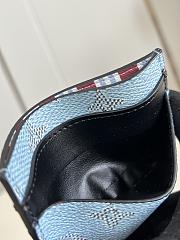 Kitlife Louis Vuitton Double Card Holder Blue M14766 11x7x1.5cm - 5