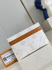 Kitlife Louis Vuitton Double Card Holder Off-White M14766 11x7x1.5cm - 1