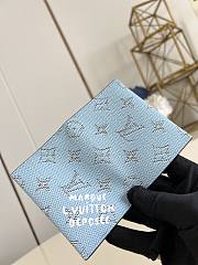 Kitlife Louis Vuitton Pocket Organizer Blue M14688 7.5x11.1x1cm - 6