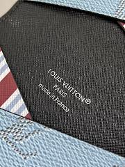 Kitlife Louis Vuitton Pocket Organizer Blue M14688 7.5x11.1x1cm - 5