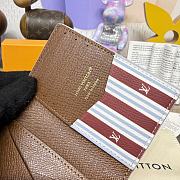 Kitlife Louis Vuitton Pocket Organizer Off-White M14689 7.5x11.1x1cm - 4