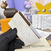 Kitlife Louis Vuitton Pocket Organizer Off-White M14689 7.5x11.1x1cm - 3