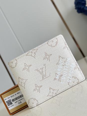 Kitlife Louis Vuitton Multiple Wallet Off-White M14691 11.5x9x1.5cm