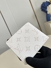 Kitlife Louis Vuitton Multiple Wallet Off-White M14691 11.5x9x1.5cm - 5