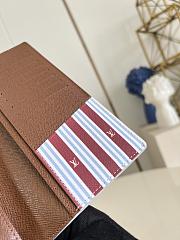 Kitlife Louis Vuitton Brazza Wallet White M15156 10x19x2cm - 6