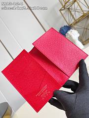Kitlife Louis Vuitton x TM Passport Cover Brown Monogram Cherry M13424 14x2.5x10cm - 2