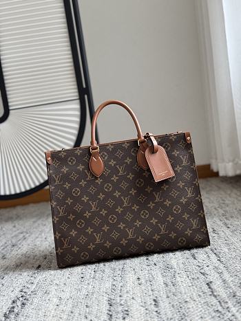 Kitlife Louis Vuitton OnTheGo Organizer Bag Brown M14235 37x29x16cm