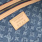 Kitlife Louis Vuitton x TM Keepall Bandoulière 45 Bag Monogram Cherry Denim M13875 27x20x45cm  - 2