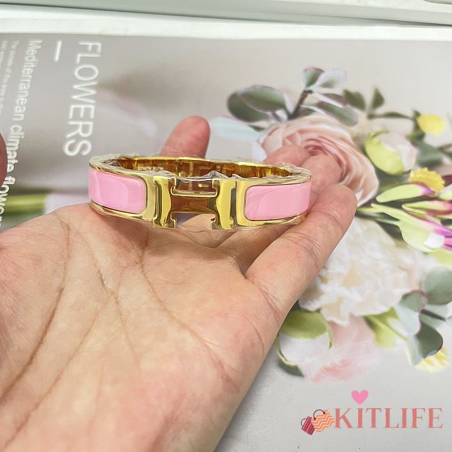 Kitlife Hermes Bracelet Pink - 1