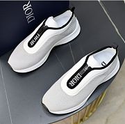Kitlife Dior Low Top Snearkers Grey & White - 2