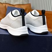 Kitlife Dior Low Top Snearkers Grey & White - 3