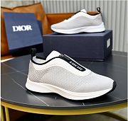 Kitlife Dior Low Top Snearkers Grey & White - 6