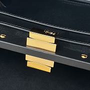 Kitlife Fendi Peekaboo Soft Small Bag Black 29x12x19cm - 4